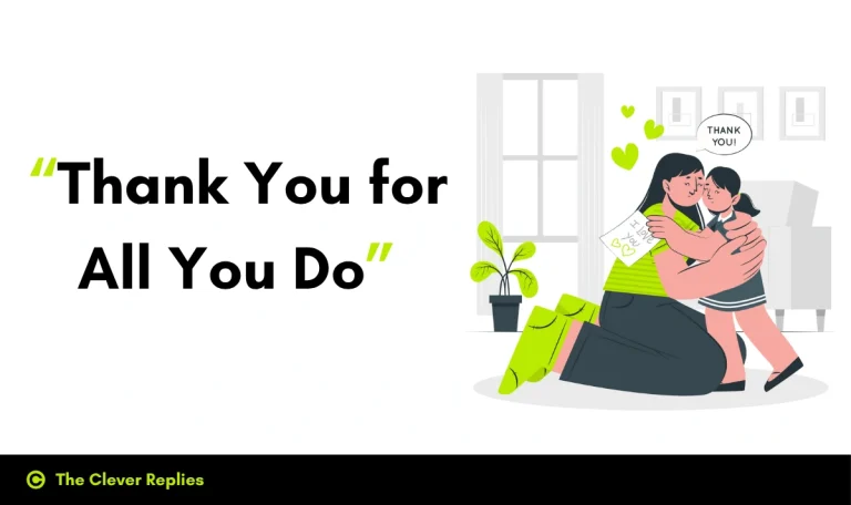 Thank You for All You Do