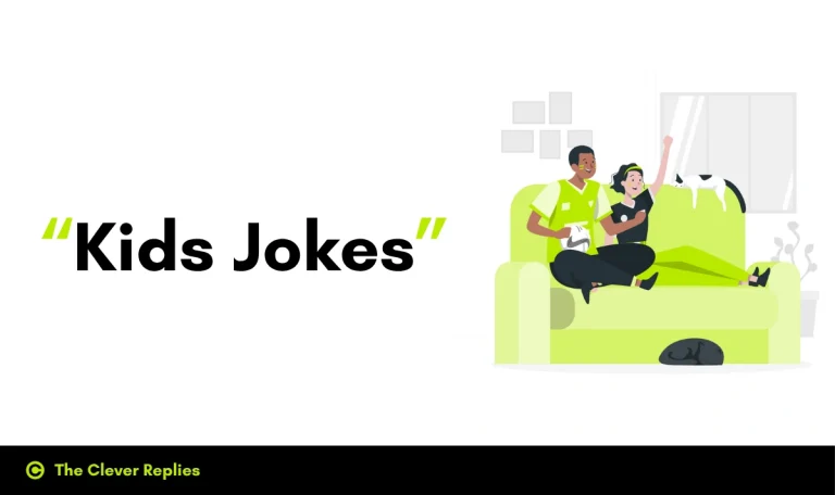 happy kids telling silly jokes